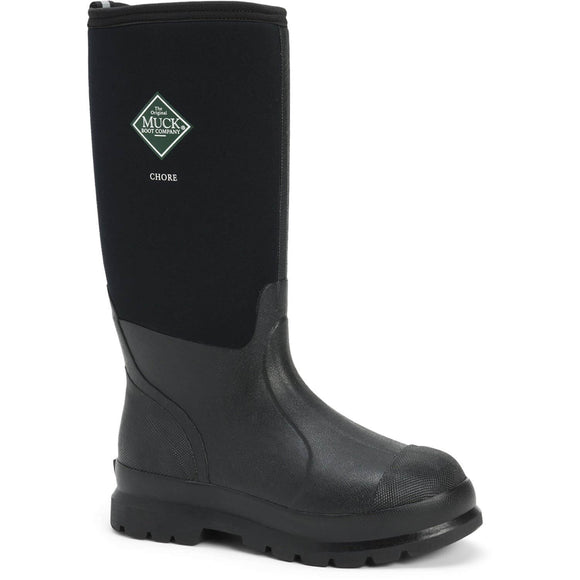 Muck Boots Safety Wellingtons Muck Boots Chore Classic Safety Wellington - Black