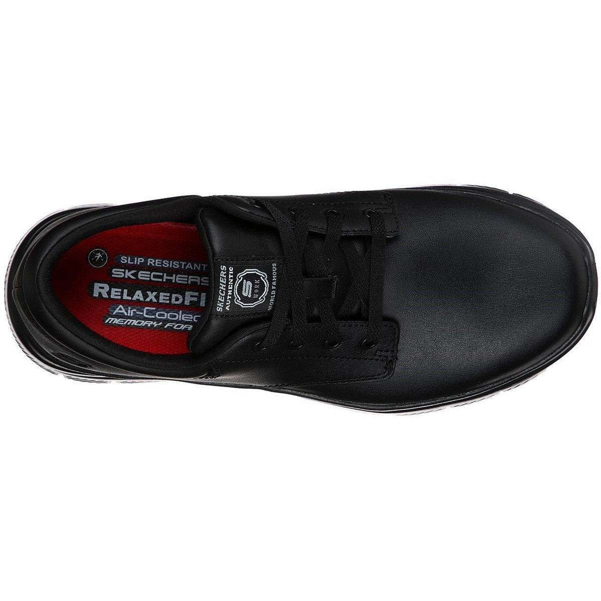 Skechers Work Flex Advantage Slip Resistant Leather Shoe