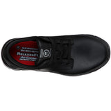 Skechers Non-Slip Footwear Skechers Flex Advantage Mens Slip Resistant Leather Work Shoe
