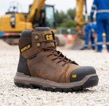 CAT Caterpillar Crossrail S3 NM Wide Fit Waterproof Boots | Composite Toe Cap