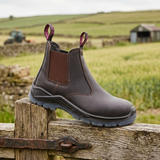 Hard Yakka Womens Banjo S1 Safety Dealer Boot with Steel Toe Cap