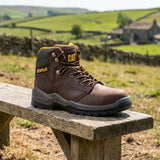 CAT Caterpillar Striver S3 Wide Fit Safety Boots | Steel Toe Cap