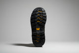 Caterpillar Striver XL S7 dealer boot slip-resistant rubber sole tread with CAT branding