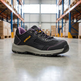 CAT Caterpillar Women's Elmore S1P Wide Fit Safety Trainers (HRO SR)