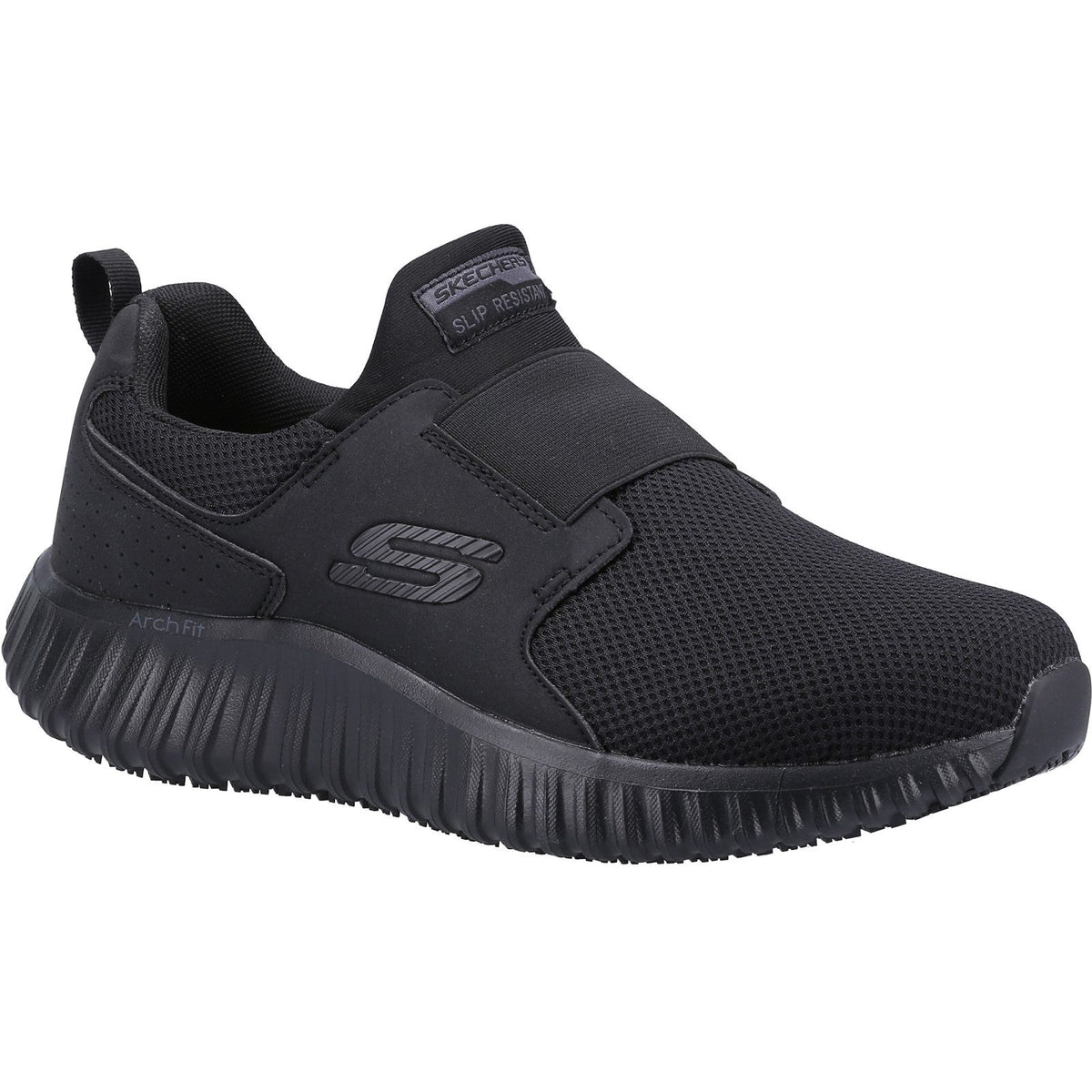 Skechers Work Cicades Arch-Fit ESD Slip Resistant Shoe – WORK+SAFETY
