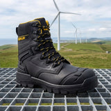 CAT Caterpillar Striver XL S7 Waterproof 8" Safety Boots | Steel Toe Cap