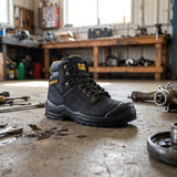 CAT Caterpillar Striver S3 Wide-Fit Safety Boots with Toe Bumper | Steel Toe Cap