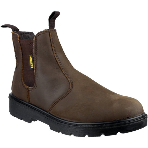Amblers Safety Safety Boots Amblers FS128 Hardwearing Pull-On Safety Dealer Boot