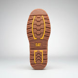 Caterpillar Powerplant SB safety boot rubber sole tread pattern with CAT branding