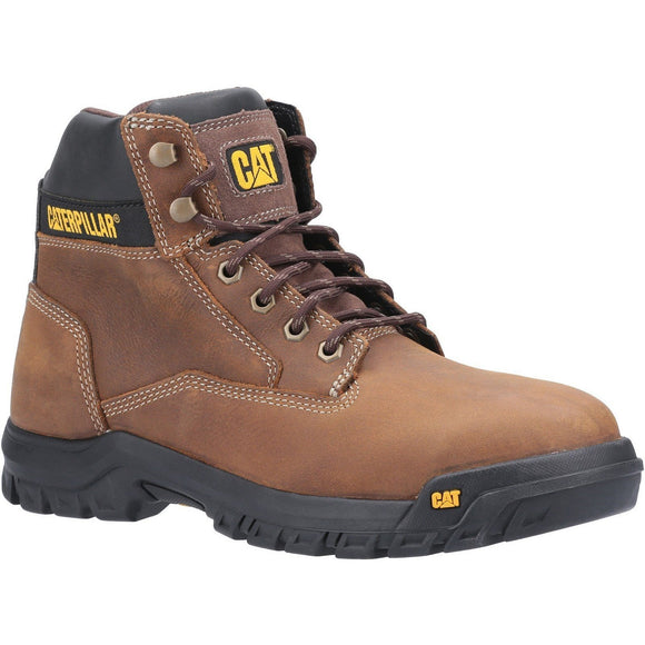 Caterpillar Safety Boots CAT Median S3 Safety Work Boot with Steel Toe Cap