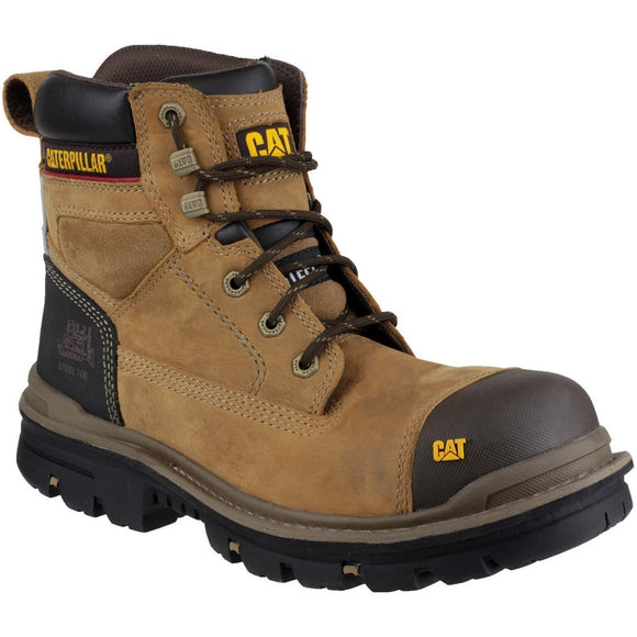 Caterpillar Safety Boots CAT NEW Gravel Wide-Fitting Safety Work Boot with Steel Toe Cap
