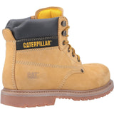 Caterpillar Safety Boots CAT Powerplant Safety Work Boot with Steel Toe Cap - Wheat