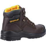 Caterpillar Safety Boots CAT Striver S3 MAX Wide-Fit Safety Boot with Steel Toe Cap - Brown