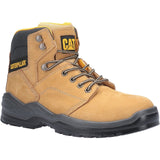Caterpillar Safety Boots CAT Striver Wide-Fit Safety Boot with Steel Toe Cap - Honey
