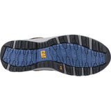 Caterpillar Safety Trainers CAT NEW Elmore Wide-Fit Safety Trainer with Steel Toe Cap - Blue