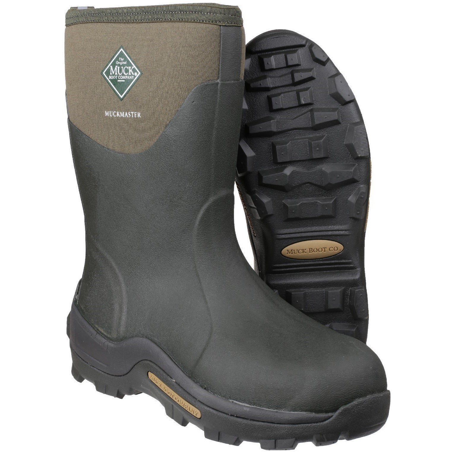 Muck Boots Muckmaster Mid-Height Wellingtons Moss