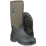 Muck Boots Safety Wellingtons Muck Boots Chore Classic Safety Wellington - Moss Green