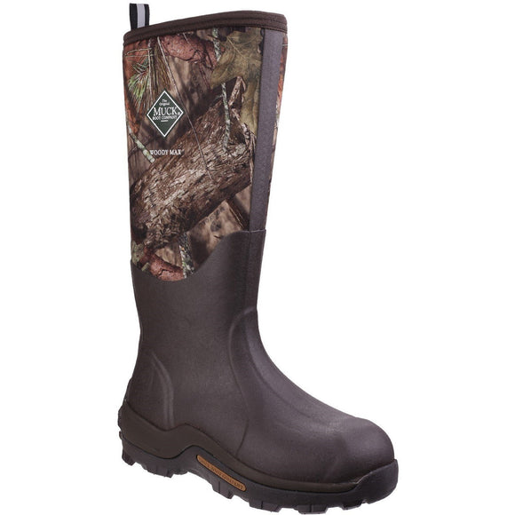 Muck Boots Wellingtons Muck Boots Woody Max Cold-Conditions Hunting Boot - Moss