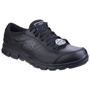 Skechers Non-Slip Footwear Skechers Eldred Womens Slip Resistant Work Shoe