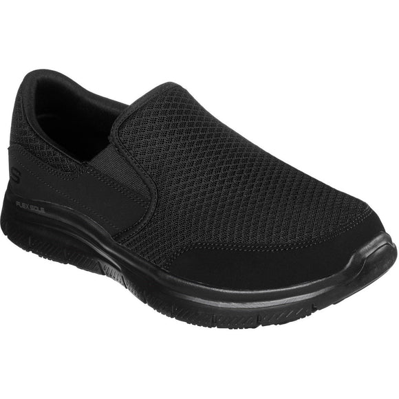 Skechers Non-Slip Footwear Skechers McAllen Wide Slip Resistant Shoe