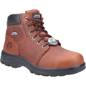 Skechers Safety Boots Skechers Workshire Safety Boot with Steel Toe Cap - Brown