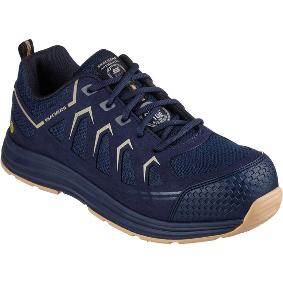 Skechers Safety Trainers Copy of Skechers Work Malad II ESD Safety Trainer with Composite Toe Cap