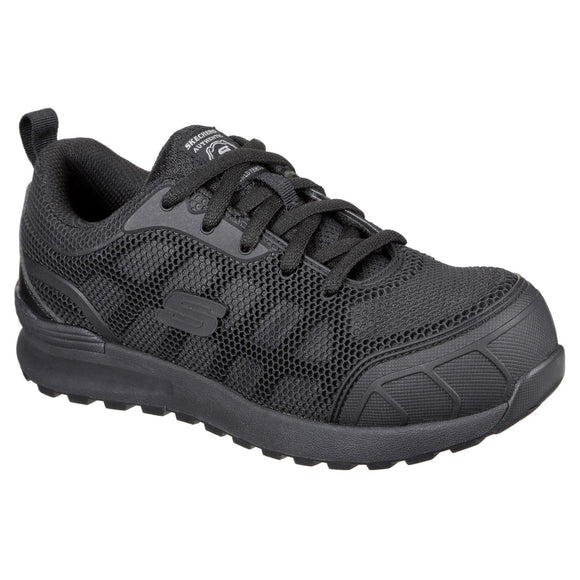 Skechers Skechers Black/Black Bulklin Ayak Safety Shoes