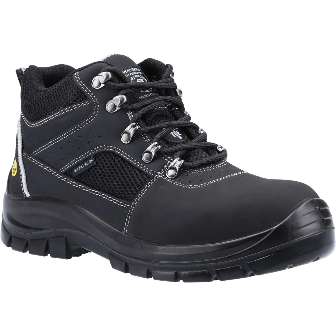 Skechers Work Trophus Letic ESD Safety Boot with Steel Toe Cap WORK