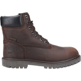 Timberland Pro Safety Boots Timberland Pro Iconic Safety Work Boot With Metal Toe Cap - Brown